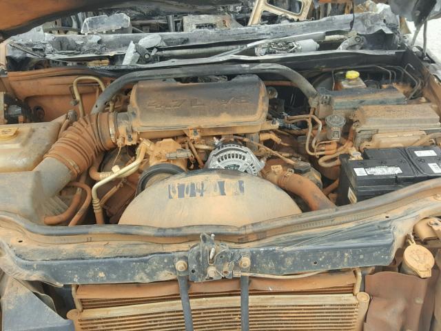 1J8HH48N48C163613 - 2008 JEEP COMMANDER BURN photo 7