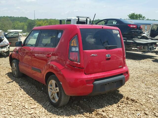 KNDJT2A2XB7335946 - 2011 KIA SOUL + RED photo 3