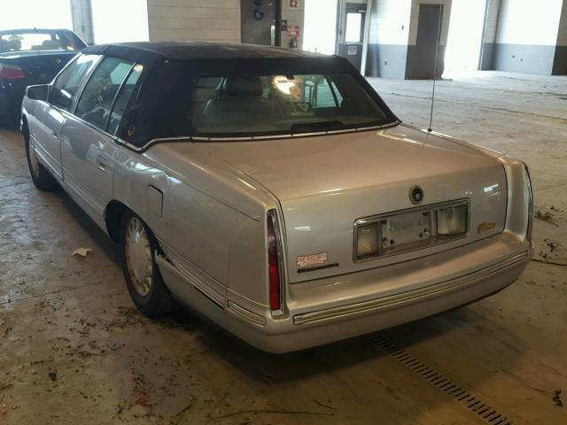 1G6KD54Y5XU748694 - 1999 CADILLAC DEVILLE SILVER photo 3