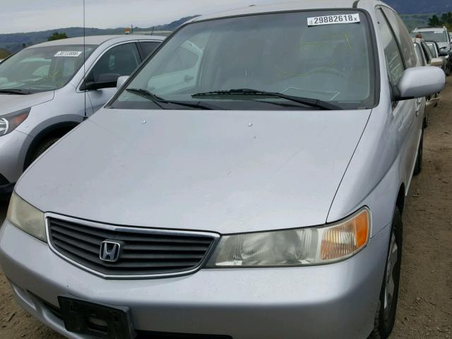 2HKRL18641H540811 - 2001 HONDA ODYSSEY EX SILVER photo 9