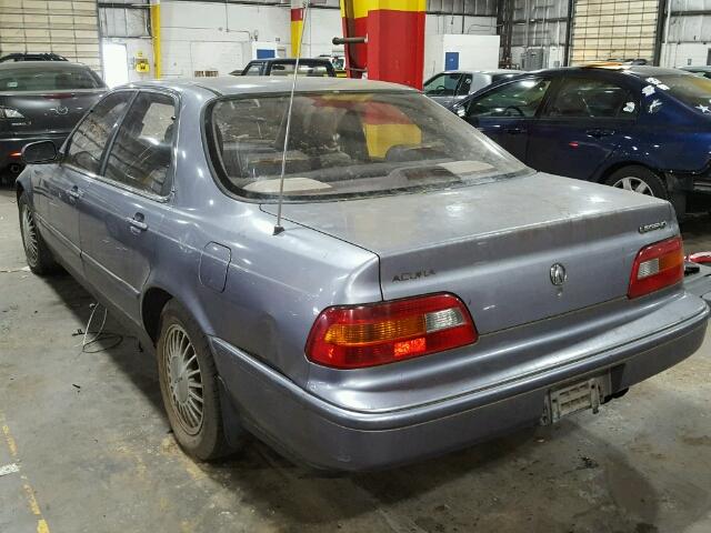 JH4KA7575MC018713 - 1991 ACURA LEGEND LS ლურჯი ფოტო 3