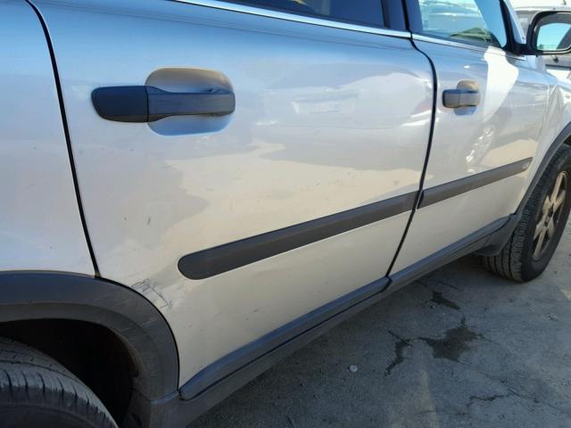 YV1CZ59H941056327 - 2004 VOLVO XC90 SILVER photo 9