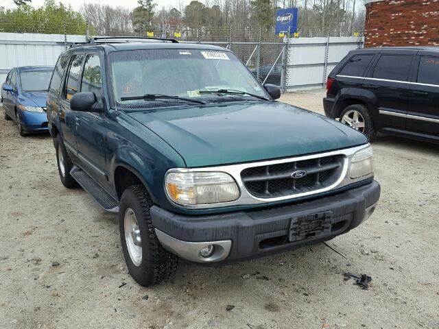 1FMDU73E4YZA51879 - 2000 FORD EXPLORER X GREEN photo 1