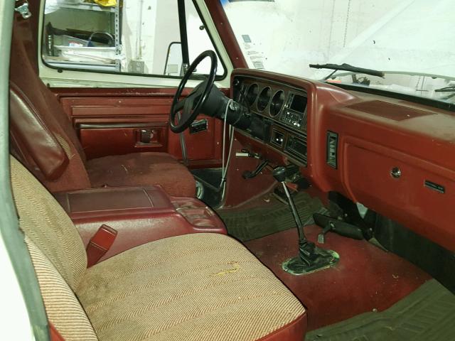 3B4HW12WXGM619508 - 1986 DODGE RAMCHARGER WHITE photo 5