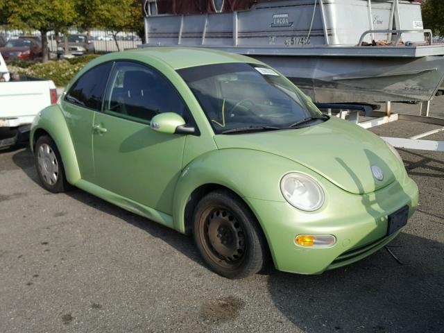 3VWBK31C64M415028 - 2004 VOLKSWAGEN NEW BEETLE GREEN photo 1