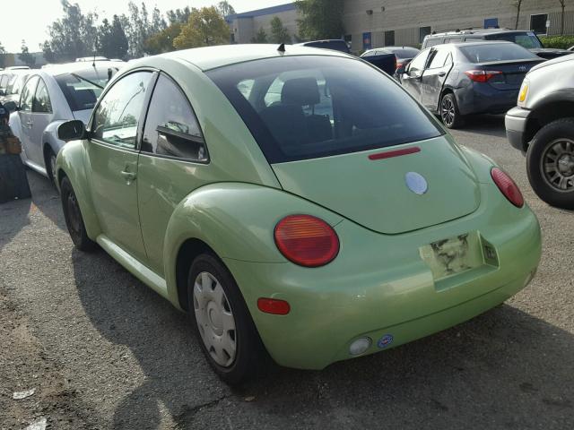 3VWBK31C64M415028 - 2004 VOLKSWAGEN NEW BEETLE GREEN photo 3