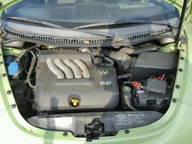 3VWBK31C64M415028 - 2004 VOLKSWAGEN NEW BEETLE 绿色 照片 7