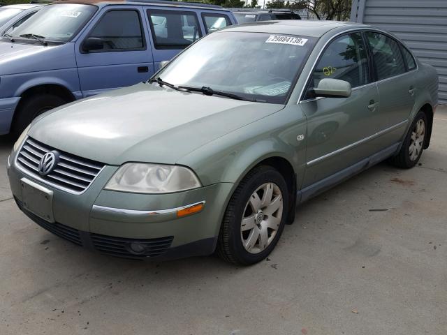 WVWTH63B83P114538 - 2003 VOLKSWAGEN PASSAT GLX 绿色 照片 2