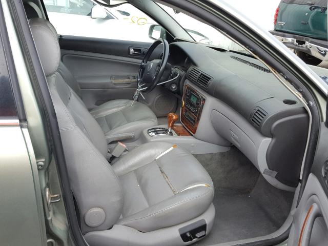 WVWTH63B83P114538 - 2003 VOLKSWAGEN PASSAT GLX 绿色 照片 5