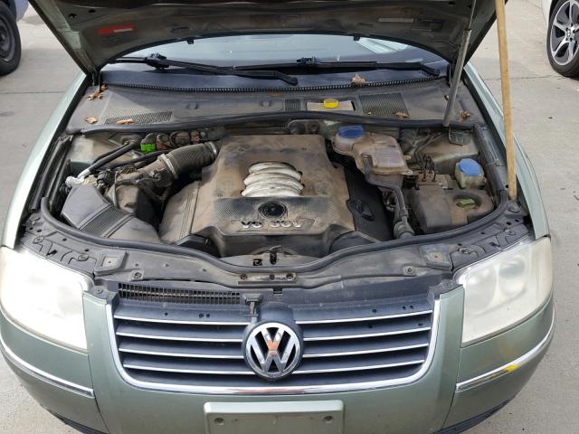 WVWTH63B83P114538 - 2003 VOLKSWAGEN PASSAT GLX 绿色 照片 7