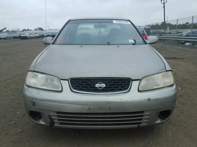 3N1CB51D61L474855 - 2001 NISSAN SENTRA XE GOLD photo 9