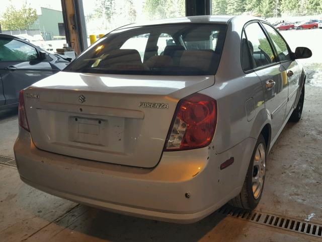 KL5JD56Z47K576593 - 2007 SUZUKI FORENZA BA SILVER photo 4