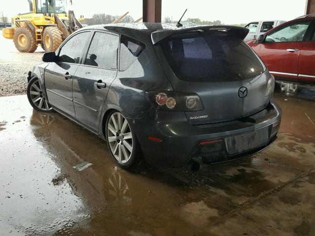 JM1BK34L691207122 - 2009 MAZDA SPEED 3 BLUE photo 3