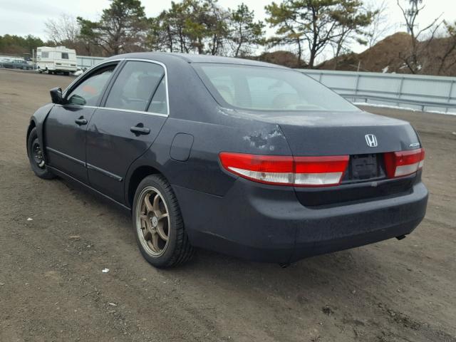 1HGCM66893A086586 - 2003 HONDA ACCORD EX BLACK photo 3