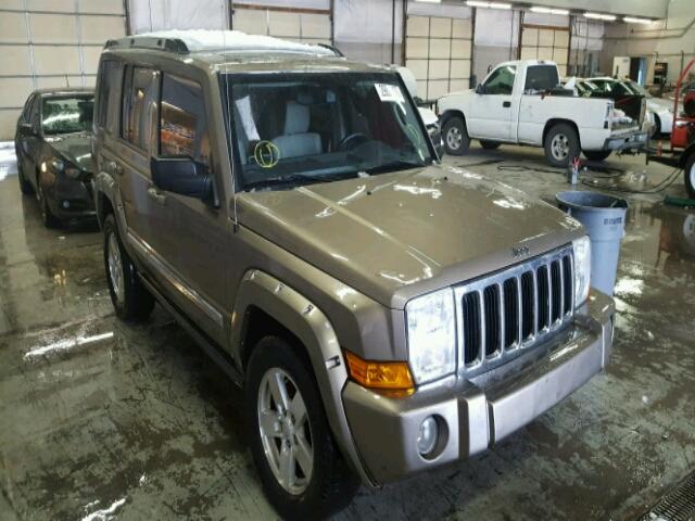 1J8HG58266C299253 - 2006 JEEP COMMANDER ოქროსფერი ფოტო 1