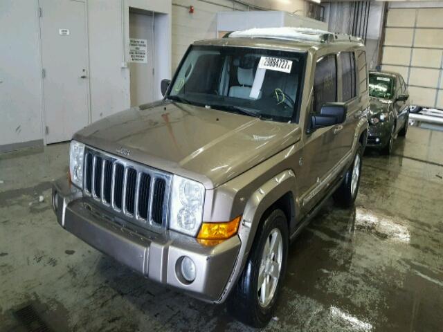 1J8HG58266C299253 - 2006 JEEP COMMANDER ოქროსფერი ფოტო 2