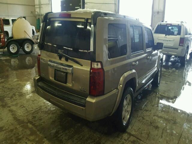 1J8HG58266C299253 - 2006 JEEP COMMANDER ოქროსფერი ფოტო 4