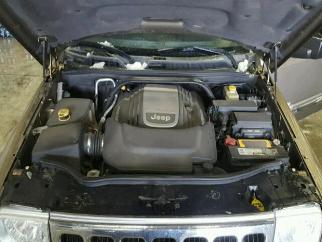 1J8HG58266C299253 - 2006 JEEP COMMANDER ოქროსფერი ფოტო 7