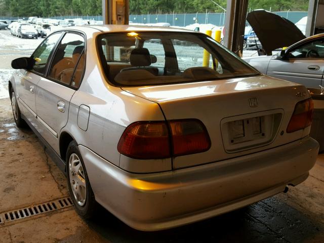 2HGEJ6610XH517134 - 1999 HONDA CIVIC BASE Gümüş foto 3