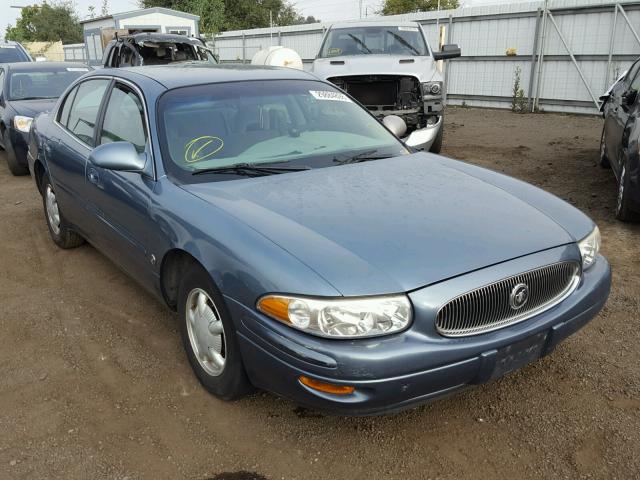 1G4HP54K6Y4112938 - 2000 BUICK LESABRE CU BLUE photo 1