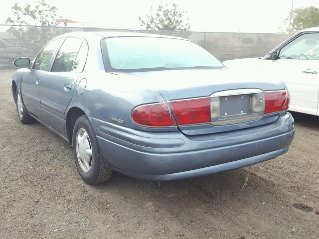 1G4HP54K6Y4112938 - 2000 BUICK LESABRE CU BLUE photo 3