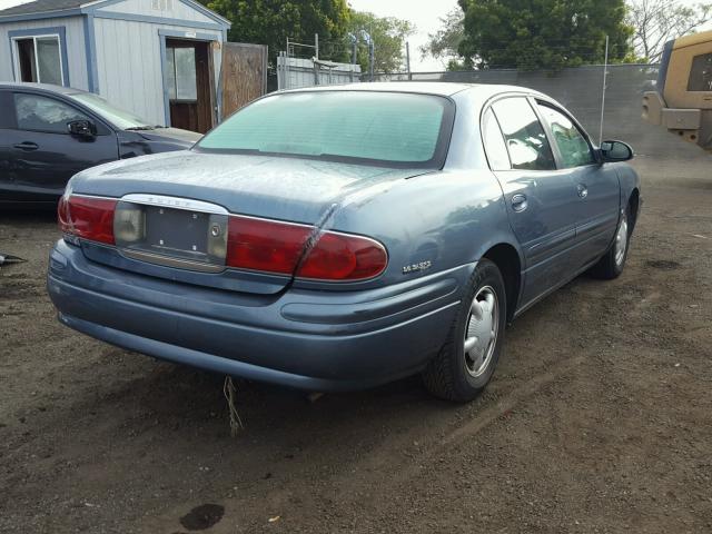 1G4HP54K6Y4112938 - 2000 BUICK LESABRE CU BLUE photo 4