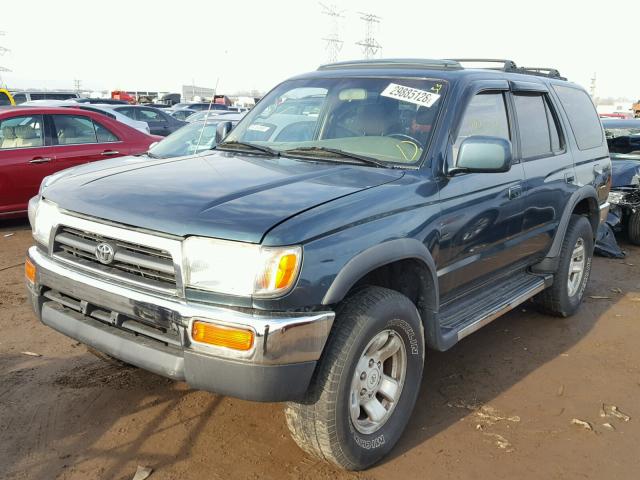 JT3HN86R0V0126377 - 1997 TOYOTA 4RUNNER SR GREEN photo 2