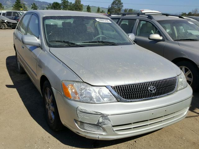 4T1BF28B5YU107117 - 2000 TOYOTA AVALON XL SILVER photo 1