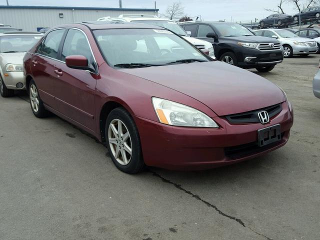 1HGCM66514A067084 - 2004 HONDA ACCORD EX RED photo 1