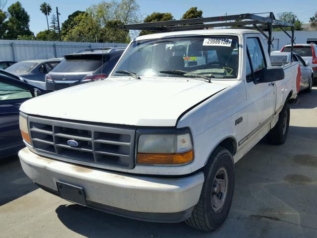 1FTEF15Y2TLB52504 - 1996 FORD F150 WHITE photo 2