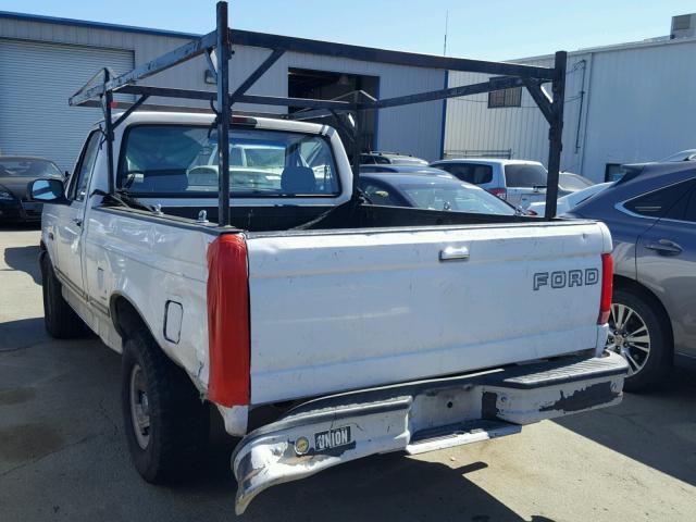 1FTEF15Y2TLB52504 - 1996 FORD F150 WHITE photo 3