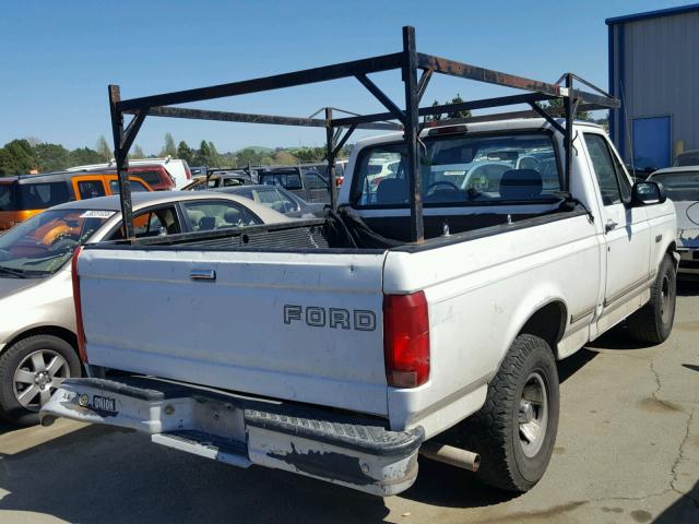 1FTEF15Y2TLB52504 - 1996 FORD F150 WHITE photo 4