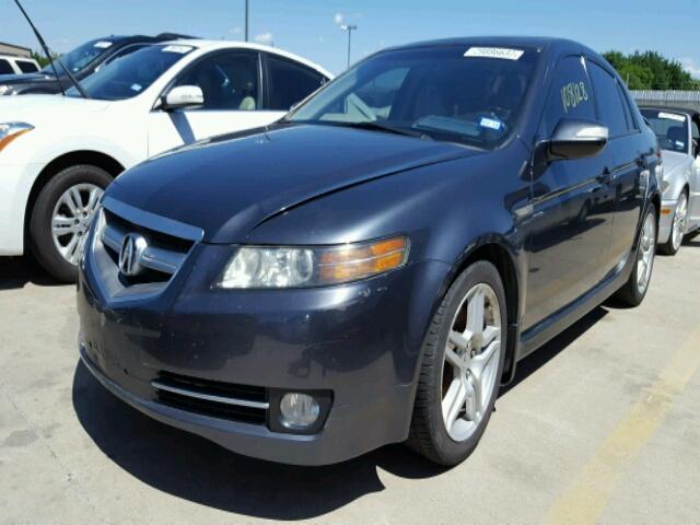 19UUA66287A008850 - 2007 ACURA TL GRAY photo 2