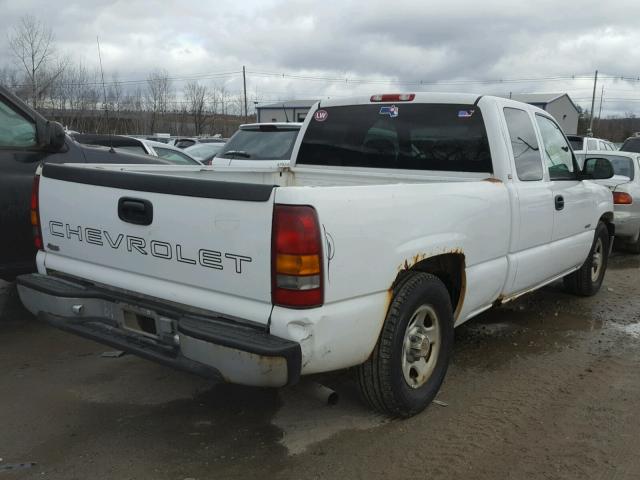 2GCEC19W3Y1407465 - 2000 CHEVROLET SILVERADO WHITE photo 4