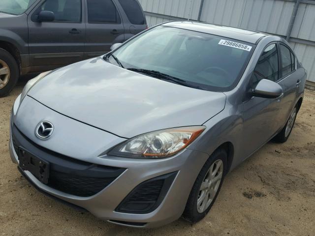 JM1BL1SF6A1285693 - 2010 MAZDA 3 I SILVER photo 2