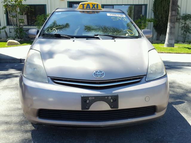 JTDKB20U583373160 - 2008 TOYOTA PRIUS SILVER photo 9