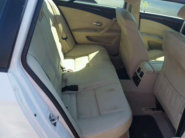 WBAPT73568CX00716 - 2008 BMW 535 XI Blanc photo 6