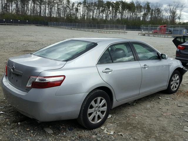 JTNBB46KX73037757 - 2007 TOYOTA CAMRY NEW SILVER photo 4