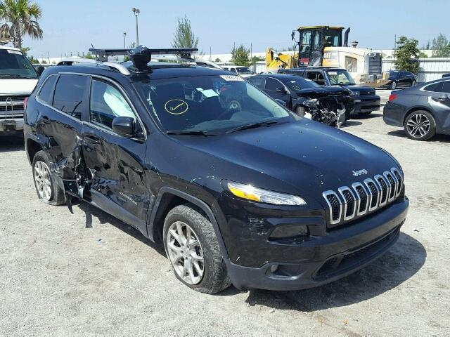 1C4PJLCB2GW282336 - 2016 JEEP CHEROKEE L BLACK photo 1