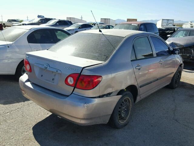 1NXBR32E73Z062139 - 2003 TOYOTA COROLLA SILVER photo 4