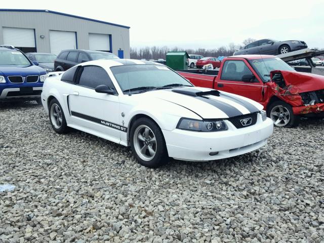 1FAFP42X04F110126 - 2004 FORD MUSTANG GT WHITE photo 1