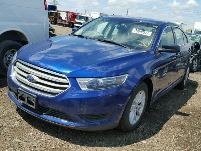 1FAHP2D8XFG116645 - 2015 FORD TAURUS SE BLUE photo 2