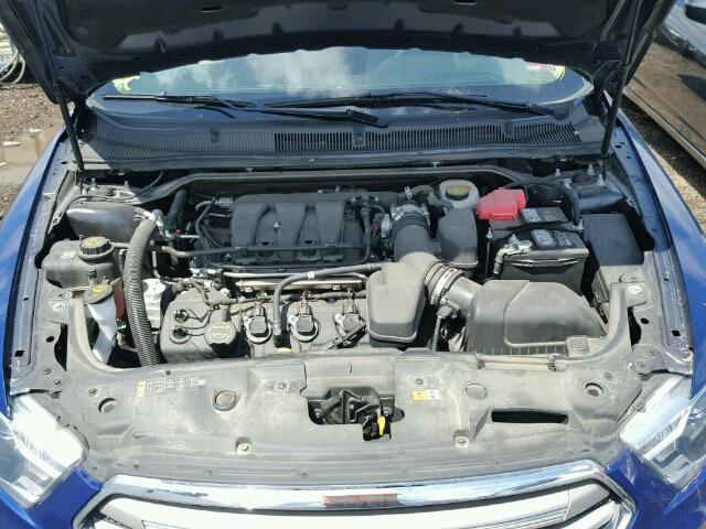 1FAHP2D8XFG116645 - 2015 FORD TAURUS SE BLUE photo 7