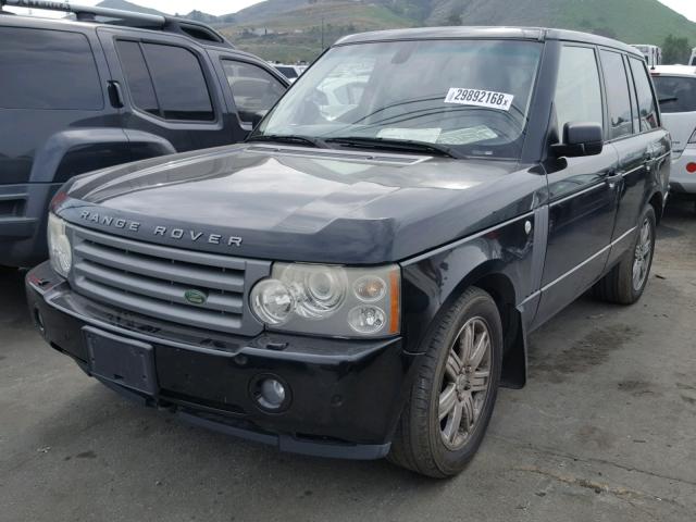 SALME15456A238085 - 2006 LAND ROVER RANGE ROVE BLACK photo 2