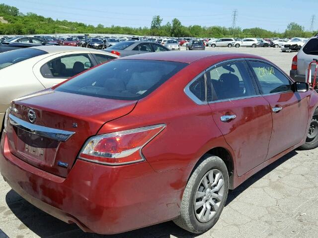 1N4AL3AP9EC201688 - 2014 NISSAN ALTIMA 2.5 BURGUNDY photo 4