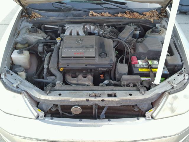 4T1BF28B11U176604 - 2001 TOYOTA AVALON XL SILVER photo 7