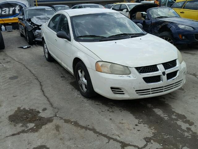 1B3EL46X16N122243 - 2006 DODGE STRATUS SX WHITE photo 1