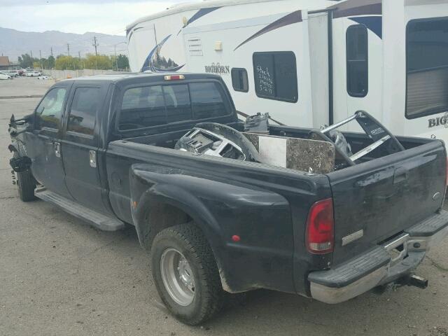 1FTWW32P76EC09137 - 2006 FORD F350 SUPER BLACK photo 3