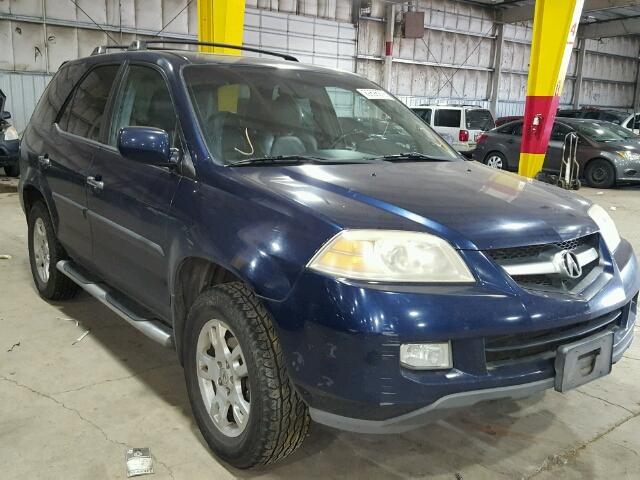 2HNYD18824H518940 - 2004 ACURA MDX TOURIN BLUE photo 1