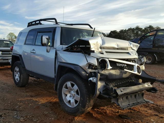 JTEBU11F18K052836 - 2008 TOYOTA FJ CRUISER SILVER photo 1